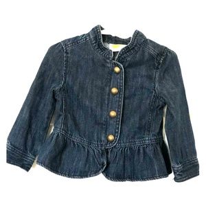 Denim Peplum jacket Crazy 8